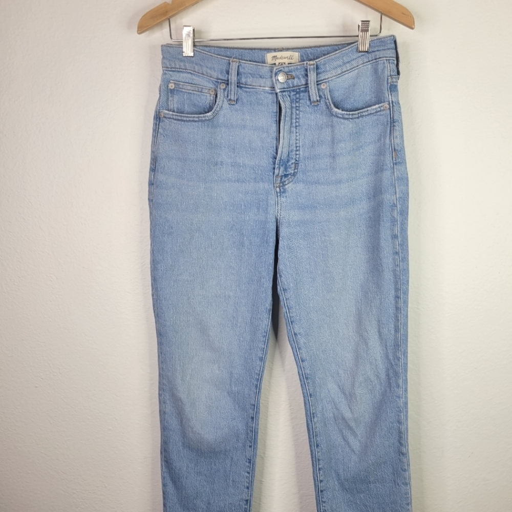 Madewell perfect vintage jeans light wash
